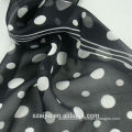 New arrival printed dot chiffon scarf/shawl